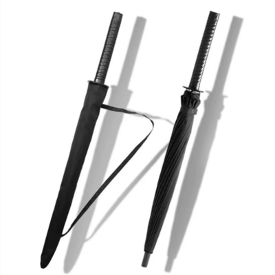 Populaire paraplu All in 1 functie met aangepast logo Katana zwaard paraplu