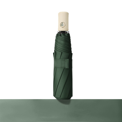 Gepersonaliseerde kleur Automatische 3 vouwde paraplu met zelfopend- en sluitmechanisme