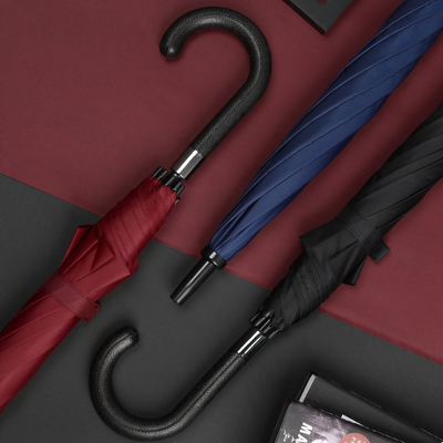 Plastic Handle Golf Paraplu voor mannen Op maat gemaakte promotie en winddichte functie
