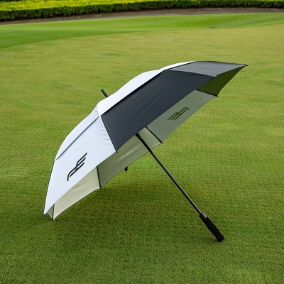 Super lichte automatische dubbele laag windbescherming Golf paraplu 30 inch en EVA handvat