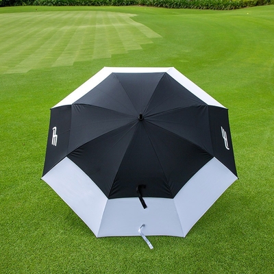 Super lichte automatische dubbele laag windbescherming Golf paraplu 30 inch en EVA handvat