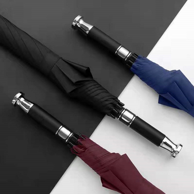 Partij Rolls-Royce Handle Customized Logo Print Golf Paraplu 8k Sterk Frame Winddicht