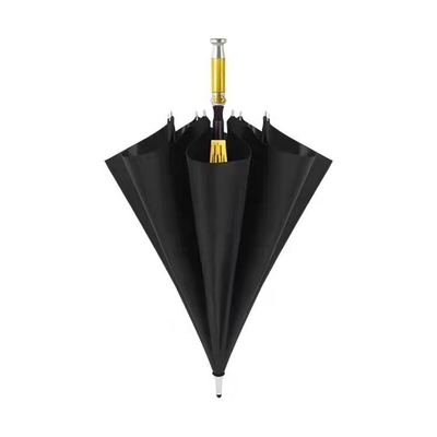 Gepersonaliseerde Open Auto Big Windproof Lotus Frame Golf Paraplu voor Business Rolls-Royce