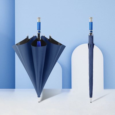 Gepersonaliseerde Open Auto Big Windproof Lotus Frame Golf Paraplu voor Business Rolls-Royce