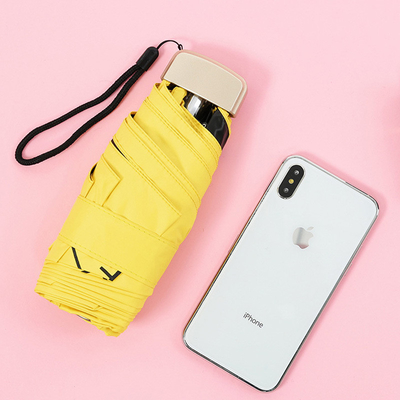 Plastic handvat Pocket paraplu voor lichtgewicht en handig ontwerp