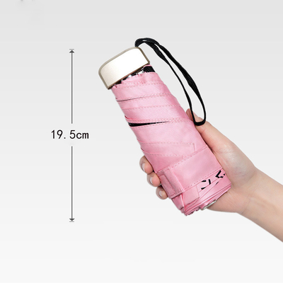 Plastic handvat Pocket paraplu voor lichtgewicht en handig ontwerp