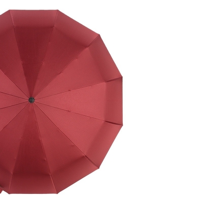 Speciale handvat opvouwbare zwarte coating paraplu voor agile supply chain customization