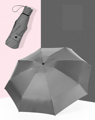 Zonnebrandcrème Winddicht Outdoor Reizen Vijfvoudig Kleine paraplu Reclame Geschenk paraplu