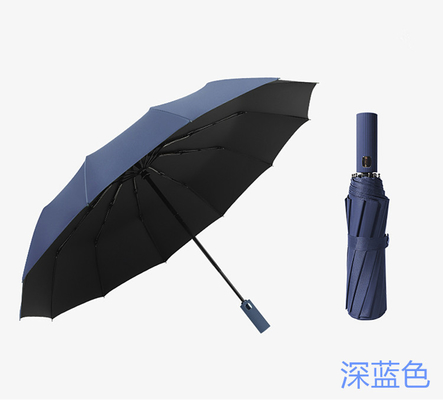 Gepersonaliseerd logo gedrukt Automatische paraplu All in 1 Windproof paraplu