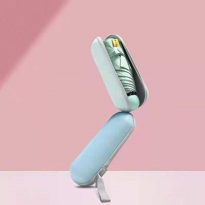 Op maat gemaakte Mini Pocket Capsule Vijfvoudige UV-beschermingsparaplu voor reizigers