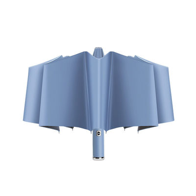 180 Roterende LED zaklamp handgreep paraplu Auto Open vouw ontwerp met metalen as