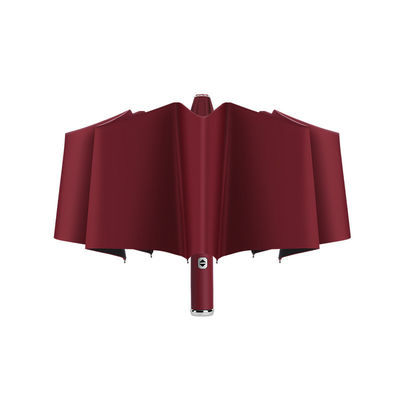 180 Roterende LED zaklamp handgreep paraplu Auto Open vouw ontwerp met metalen as