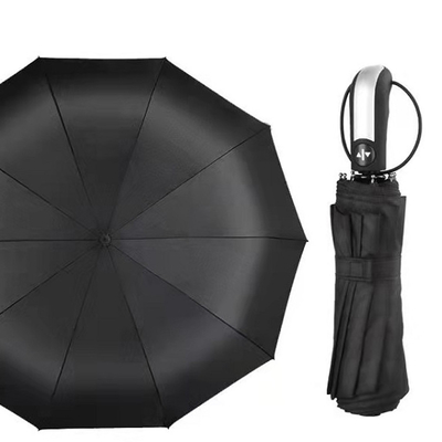 Minimalistische stijl Anti-UV waterdicht drievoudig paraplu voor een snelle toeleveringsketen