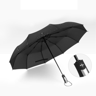 Minimalistische stijl Anti-UV waterdicht drievoudig paraplu voor een snelle toeleveringsketen