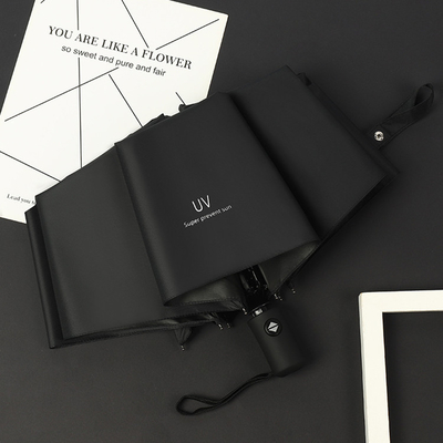 3 Opvouwbare paraplu met op maat geprint logo en anti-UV waterdicht schachtmateriaal