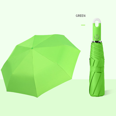 Best Design Lock Handle Paraplu voor reizen Gepersonaliseerd Logo Geprint Automatisch 3voudig