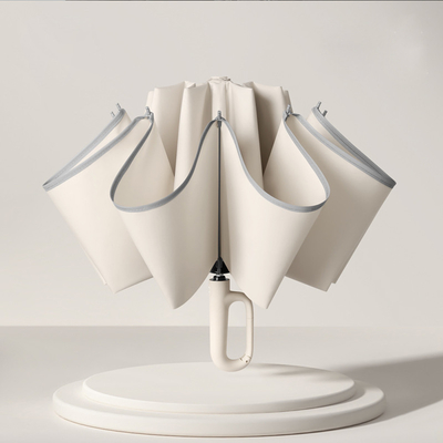 Grote automatische UV-ring met een zak Business-paraplu met een minimalistisch ontwerp