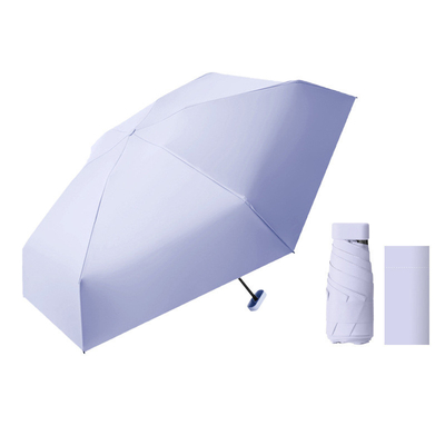 Mini Travel Compact Winddicht Paraplu Kleine opvouwbare lichtgewicht zonne- en regenparaplu's met UV-bescherming