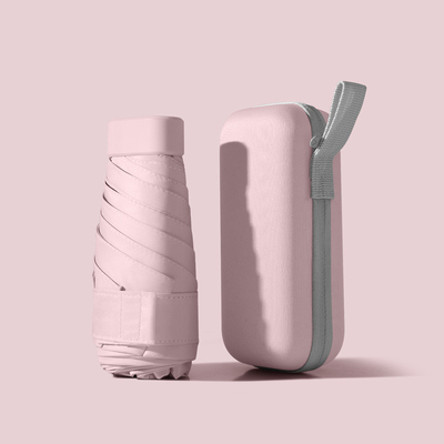 Mini Travel Compact Winddicht Paraplu Kleine opvouwbare lichtgewicht zonne- en regenparaplu's met UV-bescherming