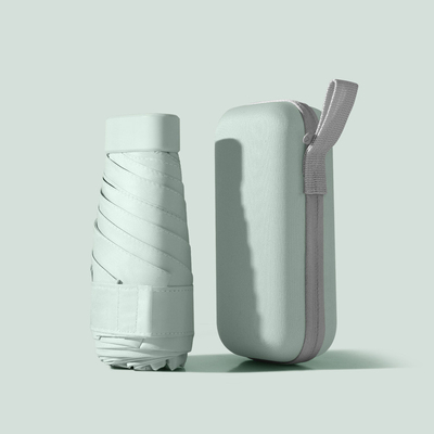 Mini Travel Compact Winddicht Paraplu Kleine opvouwbare lichtgewicht zonne- en regenparaplu's met UV-bescherming